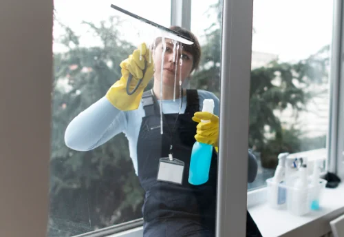 Nettoyage de vitres intérieures et extérieures à Dampierre